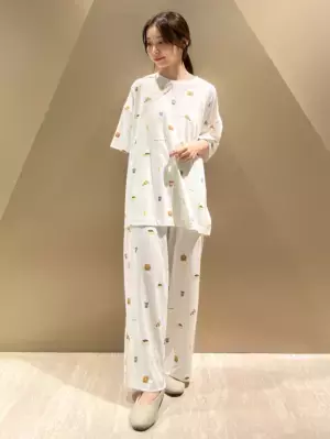 こりゃ、たまりません♡【gelato pique】家でも可愛く過ごそッ！「柄Tシャツ」