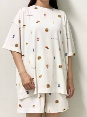 こりゃ、たまりません♡【gelato pique】家でも可愛く過ごそッ！「柄Tシャツ」