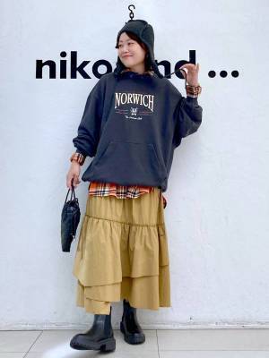 「毎年好評」だって！【niko and &#8230;】コーデに悩んだらコレ♡ 秋っぽ「チェックシャツ」