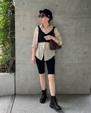 手持ちのアイテムに合わせるだけ♡【ユニクロ】一点投入で即今っぽ！「ニットビスチェ」