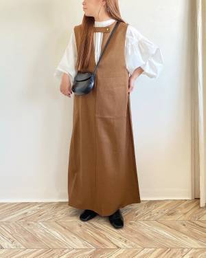 【衝撃】安くて可愛いなんて！【しまむら】秋っぽさ、全開♡「上品ワンピ」とは？