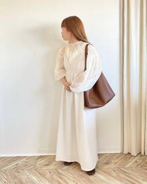 【衝撃】安くて可愛いなんて！【しまむら】秋っぽさ、全開♡「上品ワンピ」とは？