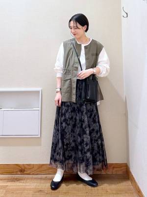 大人のスタメン服、発見♡【グローバルワーク】羽織るだけでサマ見え！「ミリタリージレ」