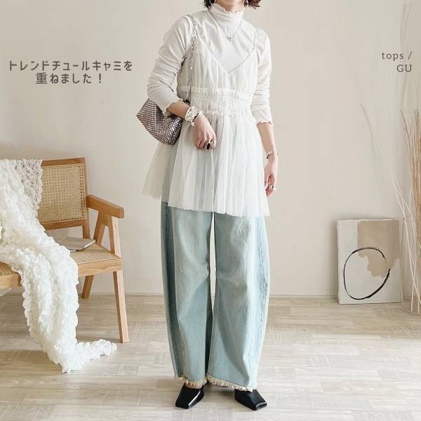 こりゃ『名品』では？！【GU】990円でコスパ最高◎ 絶対欲しい「人気タートルネックT」