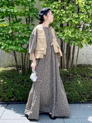 ＜即買い推奨です！！＞ 【niko and …】１枚でも重ねてもカワイイ♡「花柄ワンピ」