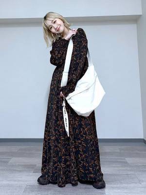 ＜即買い推奨です！！＞ 【niko and …】１枚でも重ねてもカワイイ♡「花柄ワンピ」