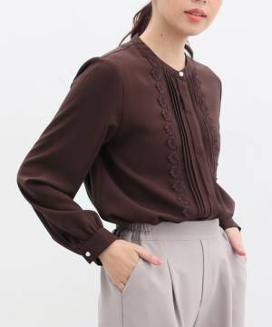 ハイ！文句なしです♡ 【ハニーズ】オンオフ問わず使えて優秀！「上品ブラウス」