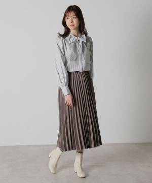 ハイ！文句なしです♡ 【ハニーズ】オンオフ問わず使えて優秀！「上品ブラウス」