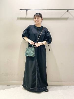 この可愛さ、たまらんッ！【ローリーズファーム】秋っぽカラーが上品♡「ロングワンピ」