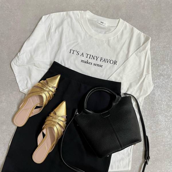 シルエットが最っっっ高！【ユニクロ】着痩せが叶っちゃう♡「優秀ナロースカート」