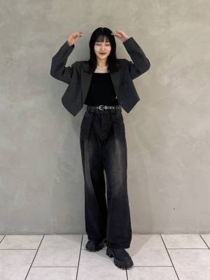 やっぱり「黒」が最強♡【ジーナシス】今すぐ真似したい！「ブラックコーデ」