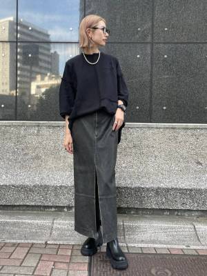 やっぱり「黒」が最強♡【ジーナシス】今すぐ真似したい！「ブラックコーデ」