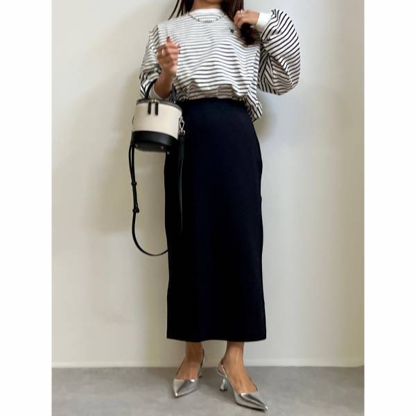 「だぼ袖」が可愛い【WEGO】の”ボーダーロンT”は「カジュアル」にも「キレイめ」にも「相性抜群」！