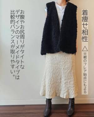 「このお値段でちゃんと可愛い」！！【しまむら】着膨れ知らずな”トレンドファーベスト”を発見♡