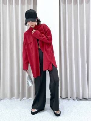 秋に着たいのは、断然【赤色アイテム】！ おすすめは？