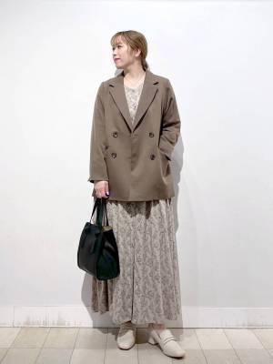 こりゃ、モテるやつだ♡【グローバルワーク】1軍の予感しかない！ 大人っぽ「花柄ワンピ」