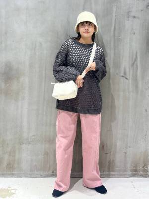 ゆるっとシルエットが可愛い♡ 【niko and …】重ね着が楽しくなる！「あみあみトップス」