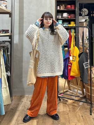 ゆるっとシルエットが可愛い♡ 【niko and …】重ね着が楽しくなる！「あみあみトップス」