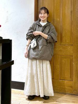 この可愛さ、優勝ですッ！！【niko and …】素材感がたまらん♡ 「モッサモサスカート」って？