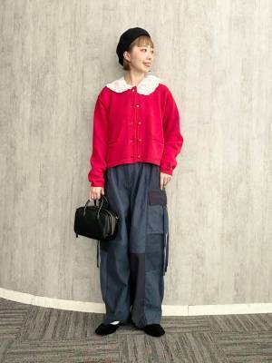 か、可愛いんですけどぉ！？【niko and …】ちょいレトロ感がたまらん♡ 「BIGカラーブラウス」