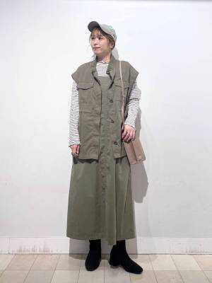 長ーく使えてコスパ◎【グローバルワーク】2WAYが嬉しい！「ミリタリーブルゾン」