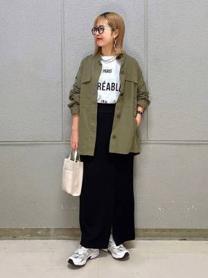 長ーく使えてコスパ◎【グローバルワーク】2WAYが嬉しい！「ミリタリーブルゾン」