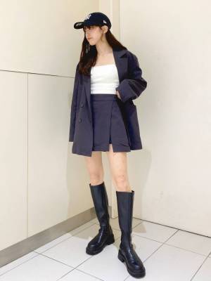 韓国アイドルがお手本♡【ロングブーツコーデ】