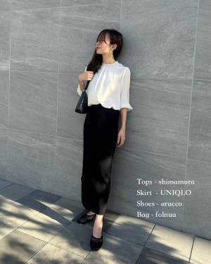 万能服キターー！【ユニクロ】着回し力ハンパない！「優秀スカート」