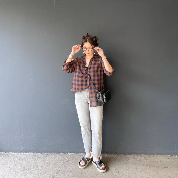 やっぱシャツ買うなら【ユニクロ】でしょ♡ 初秋にぴったり！「最旬チェックシャツ」