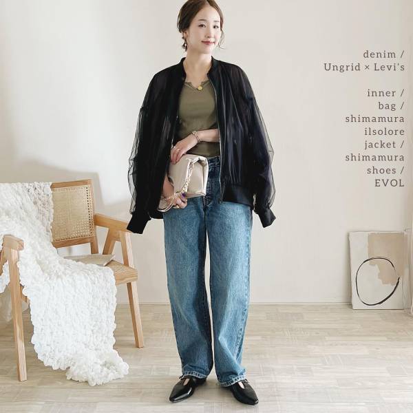 ＜SNSでバズり中！＞【しまむら】初秋にもちょうどい♡ 本命「シアーブルゾン」