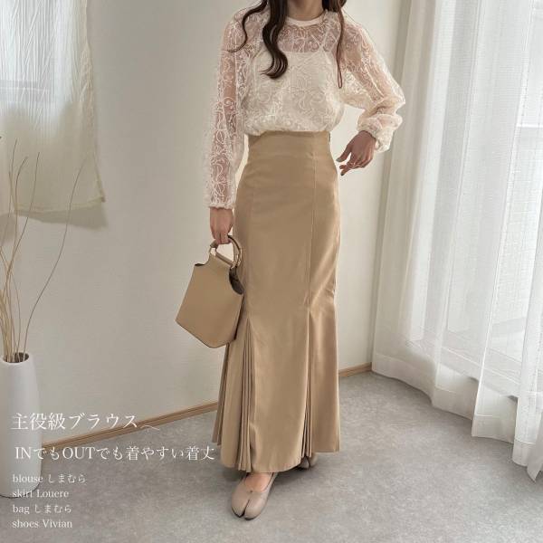 何枚あっても困らんッ♡【しまむら】きれいめにもカジュアルにも◎「白ブラウス」