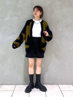 『丸みシルエット』が激かわ♡【JEANASIS】ゆったり着られる「オーバーサイズカーデ」