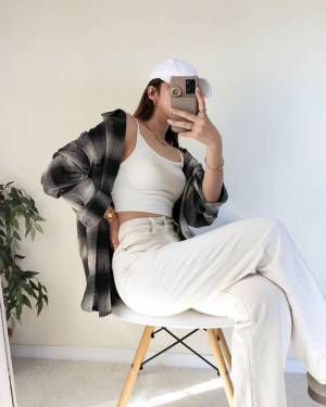 『断トツ』で気に入ったー！！「可愛ぃぃぃ」♡【ユニクロ】「本当におすすめ」“チェックシャツ”2選