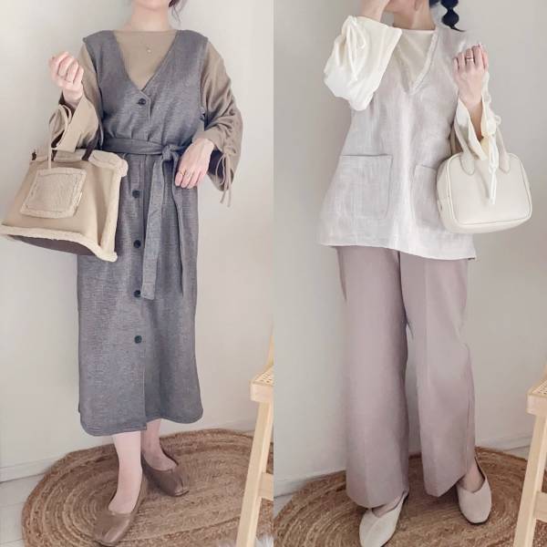 「かわいい～！」ってなって「イロチ買い」した【しまむら】「これは買いでしょ！」な”トップス”2選