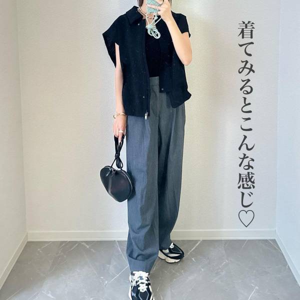 着た瞬間「タイプ」！！【ZARA】これだけで一気に垢抜け！”秋冬ベスト”が「大満足」