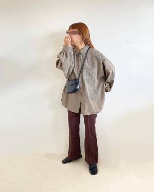 これは「買うしかなかった」！「最強にしっくりきた」【しまむら】の”ブラウントップス”が可愛い