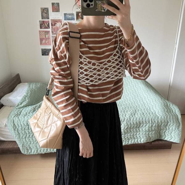 「愛用者が多い」ってウワサ♡【ユニクロ】の「買って損なし」”ボーダートップス”コーデ4選