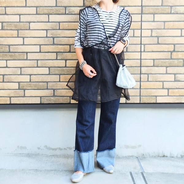 秋に試したい！【ボーダートップス】を使ったオシャ見えコーデって？