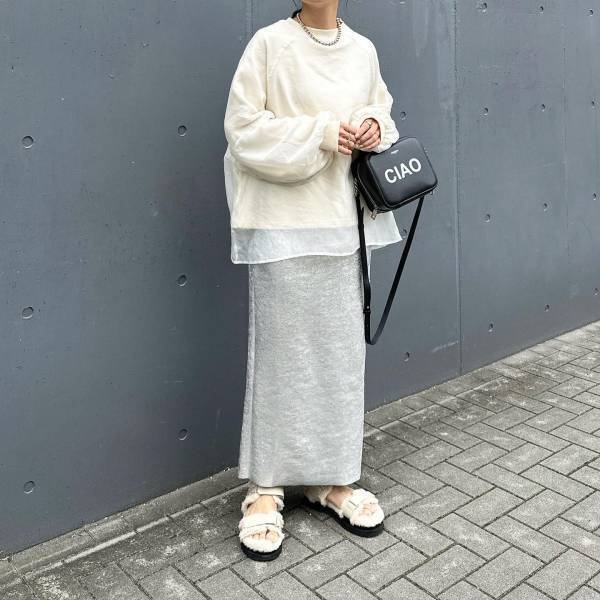 コーデに困ったら真似したい！【スウェット 】の垢抜けコーデ術