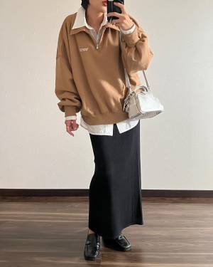 今季も注目！買って損なし！【ハーフジップトップス】