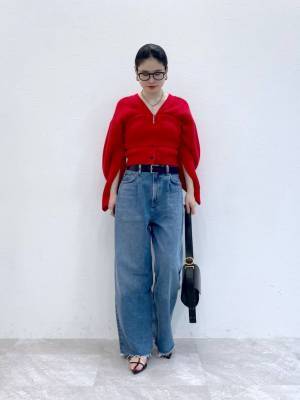 トレンド感コーデには【赤】がはずせない！
