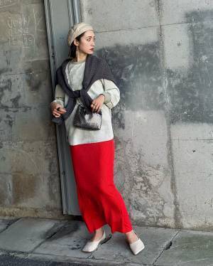 トレンド感コーデには【赤】がはずせない！