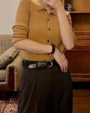 《ダントツでお気に入りです…！》【ユニクロ】「着回し力抜群」で「迷わず」追加した”リブカーディガン”