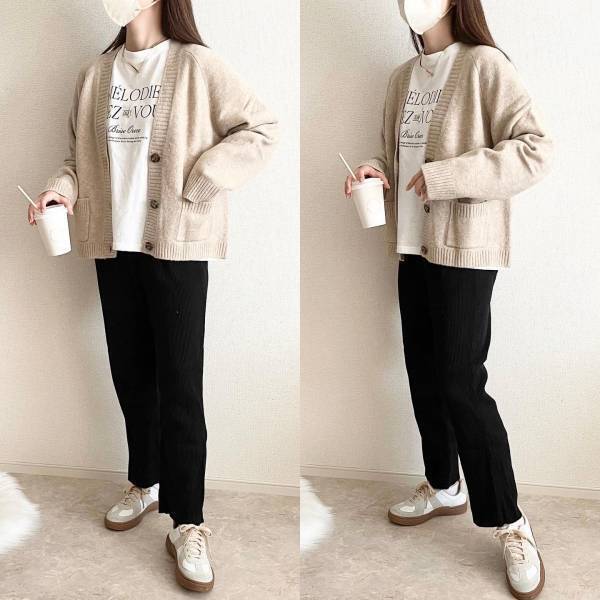 生地感が天才で「着心地が最高でした！◎」【ユニクロ】「これいい！！」と大好評“カーディガン”紹介