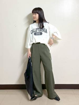 やっぱ秋冬『必須カラー』でしょ♡【グローバルワーク】こりゃ使える！「カーキアイテム」