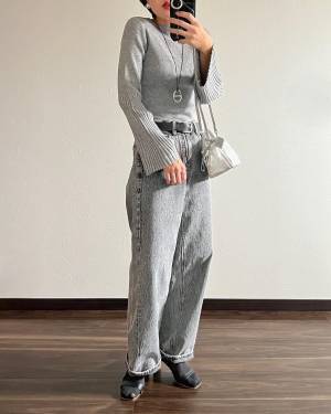 やっぱ「グレー」最強説♡【GU】全種類買いそろえたいッ！「グレーアイテム」