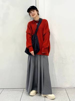 今季は《レッド》に注目！一点投入で即トレンド感UP♡ 【赤色トップス】