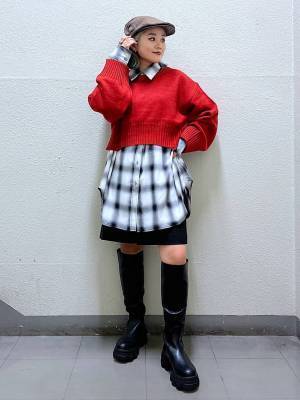 今季は《レッド》に注目！一点投入で即トレンド感UP♡ 【赤色トップス】