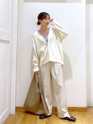 オンオフ兼用できちゃう♡【グローバルワーク】カラバリ豊富な「美シルエットパンツ」