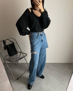 「売り切れ続出」らしい!!【ユニクロ × mame】震えるほど可愛い♡「大人気セーター」